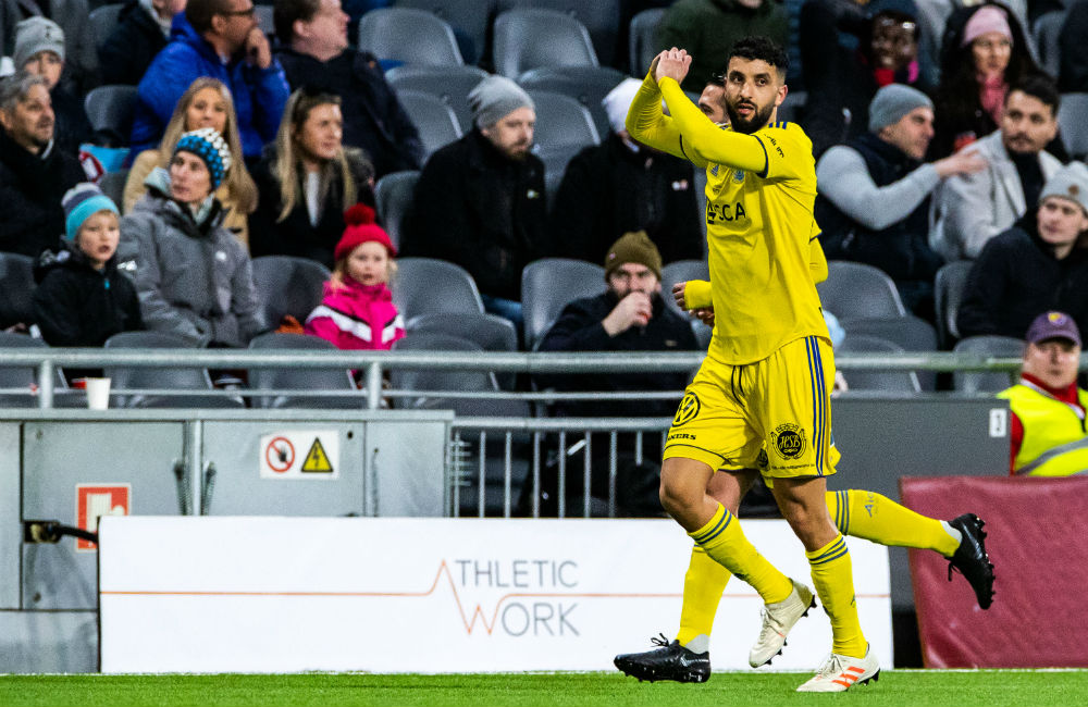 Eddahri kvitterade mot Djurgården: ”Firar alltid mina mål”