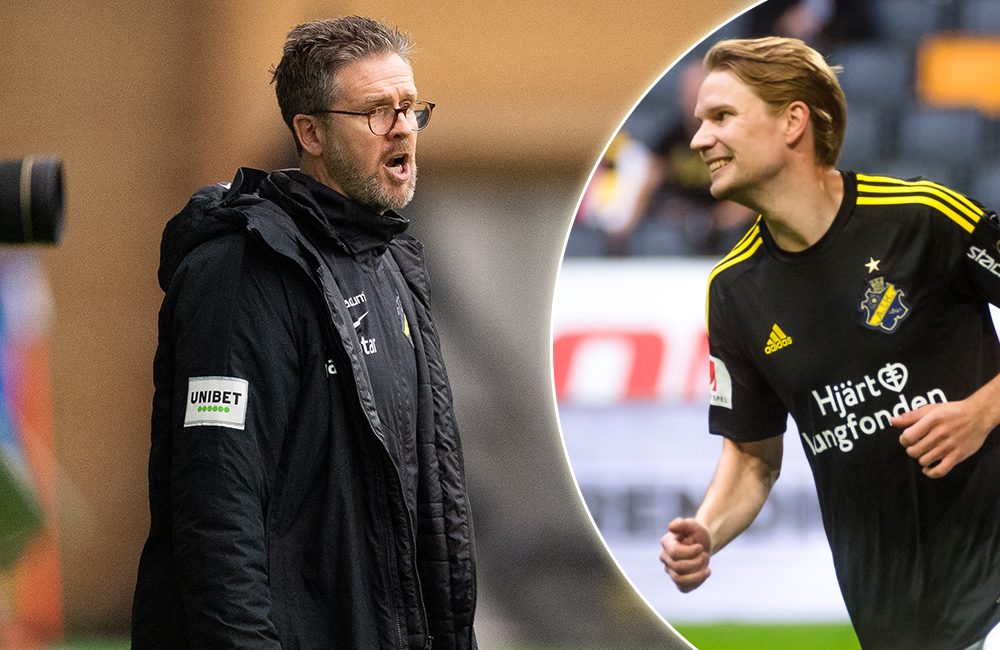 Blombergs besked efter matchen: ”Ska fortsätta träna med AIK”