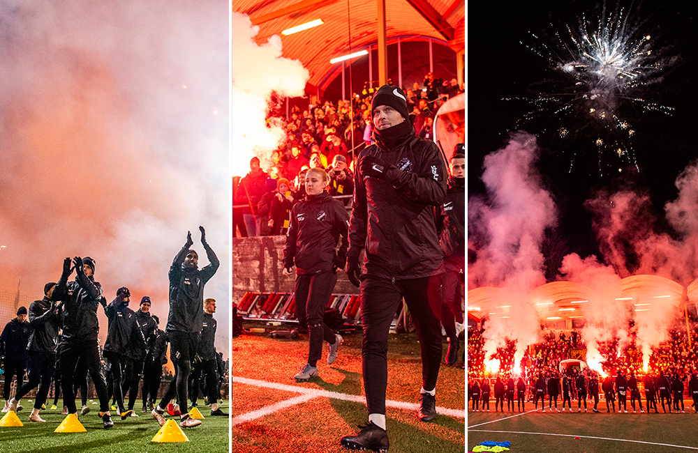 BILDSPEL: AIK:s första träning – inför storpublik på Skytteholm