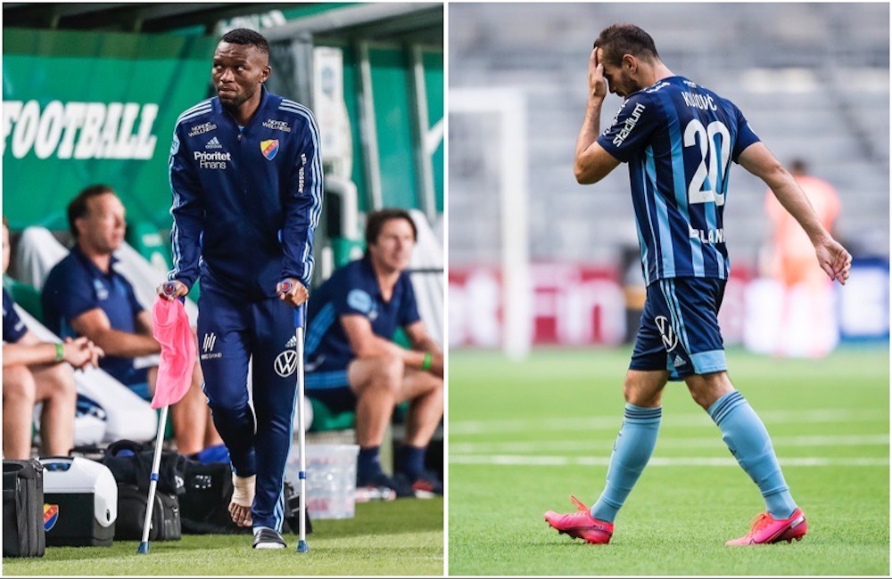 Bakslaget: Banda och Kujovic missar matchen mot IFK Göteborg