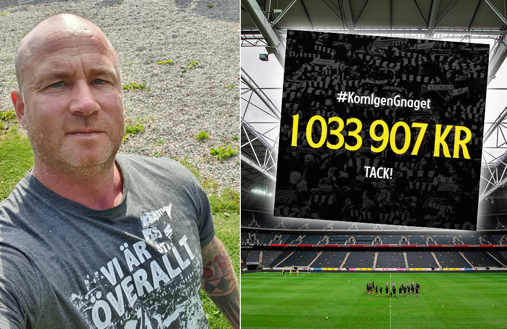 Skänkte 350 000 till AIK: ”Morfar var med och byggde Råsunda”
