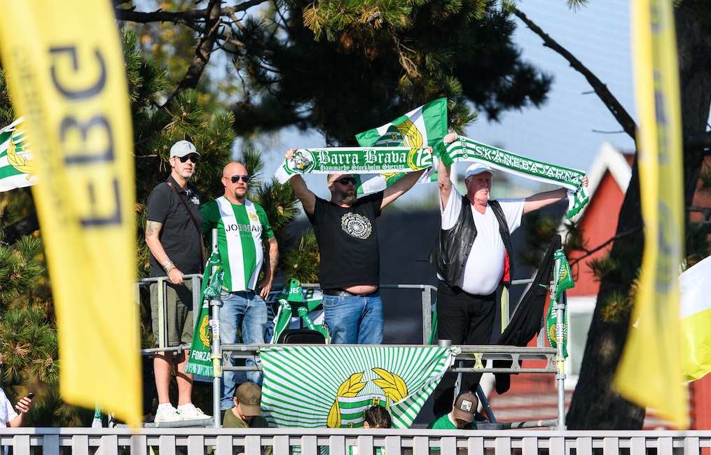 Raketer och supportrar på plats när Hammarby möter FFF