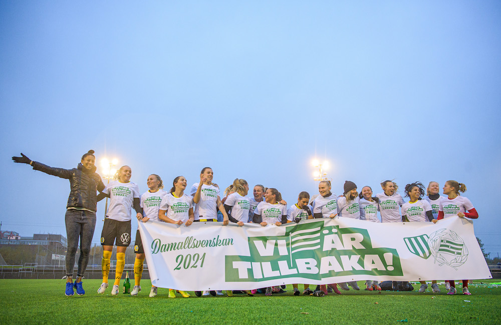 Hammarby-fansens gåva till damlaget – samlat in över 200 000 kronor