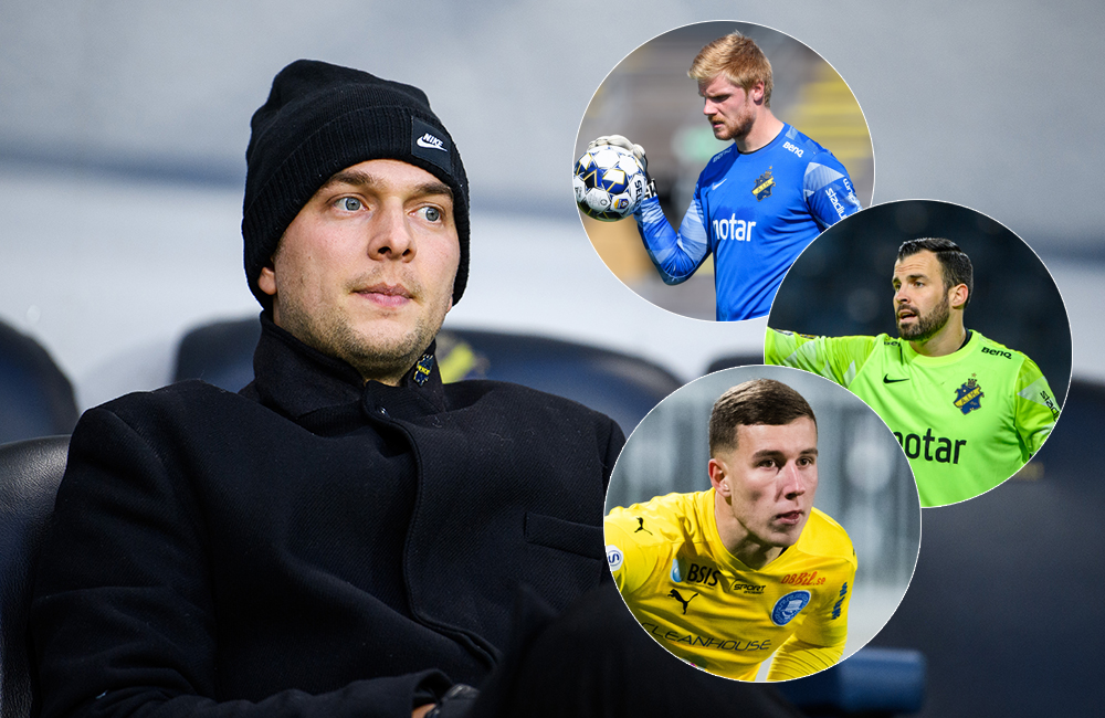 AIK:s sportchef om målvaktsfrågan: ”Vi har en lyxig situation”