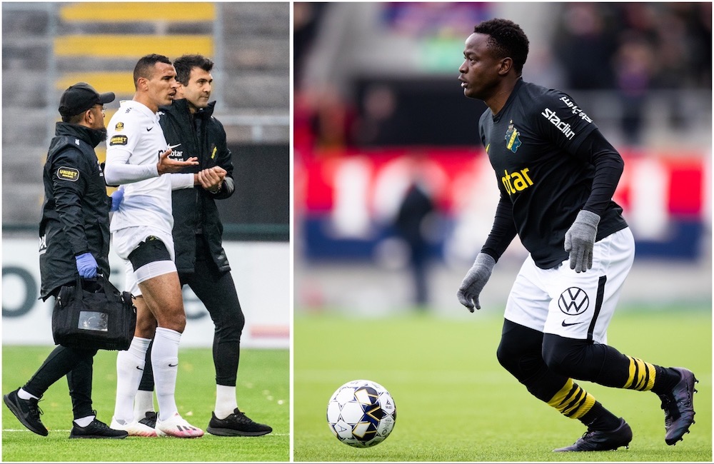 Bahoui missar Blåvitt-matchen – Otieno tillbaka från skada