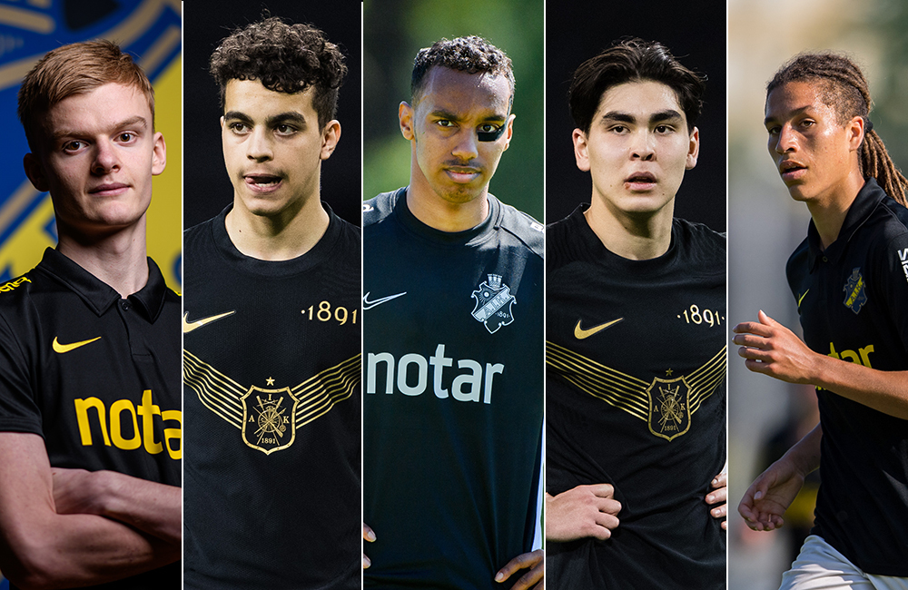 Svartgula talangfabriken – Fotboll Sthlm rankar AIK:s största löften