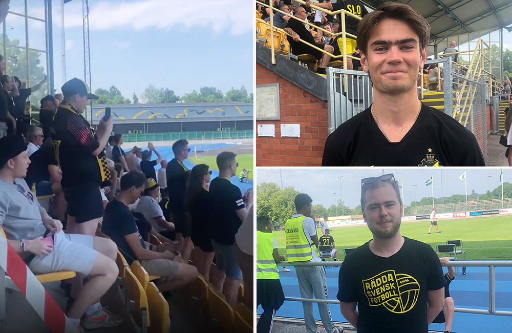 AIK:arna tillbaka på läktaren: ”Ett tomt hål som inte går att fylla”