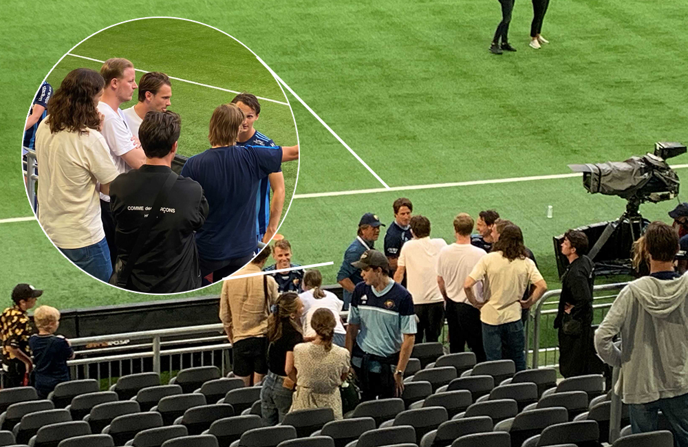 Albin Ekdal såg DIF vinna: ”Klart att han är sugen på att spela för oss”