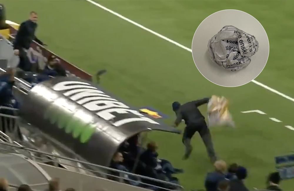 Planstormare var på väg att ramla in i spelarbåset: ”Gick oerhört fort”