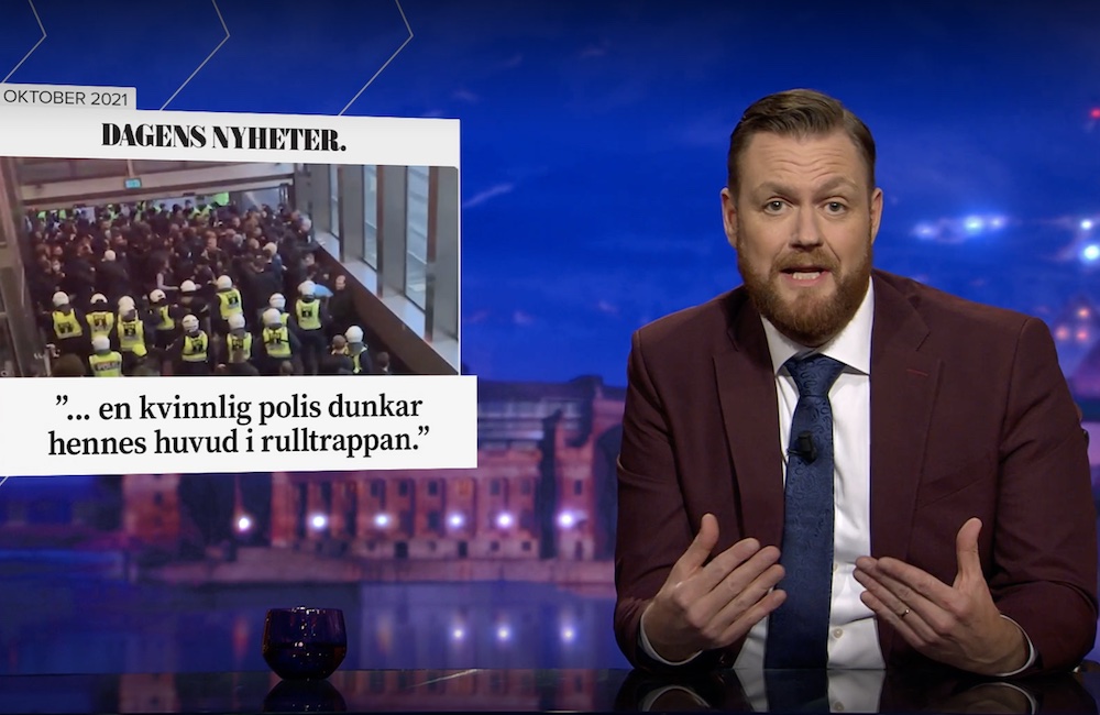 Oskar Månsson: Träffsäkert när Polisens metoder blev till ett skämt