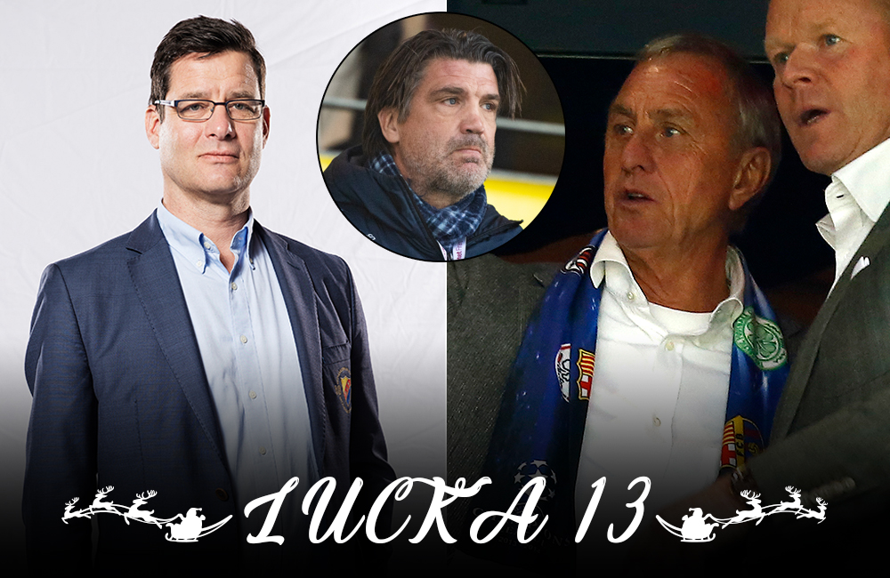 Jonas Riedel: ”Bosse sa att Johan Cruijff har tid att vänta”