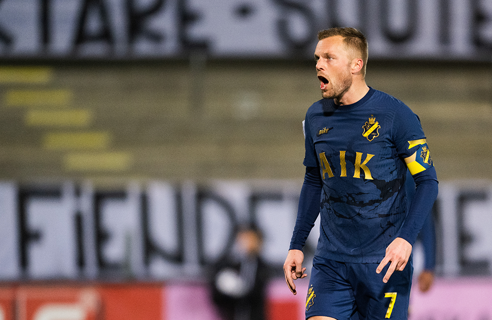 Nabil Bahoui tvåmålsskytt när AIK förlorade i kvartsfinalen