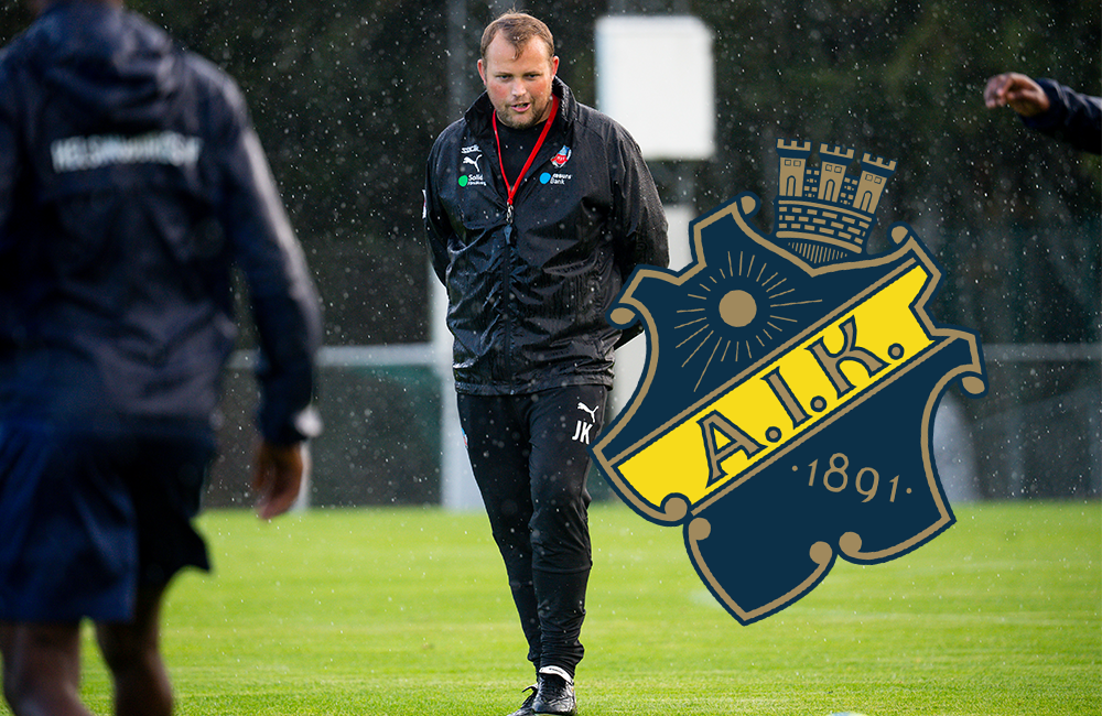 Tränare från succélaget Bodö/Glimt nära AIK