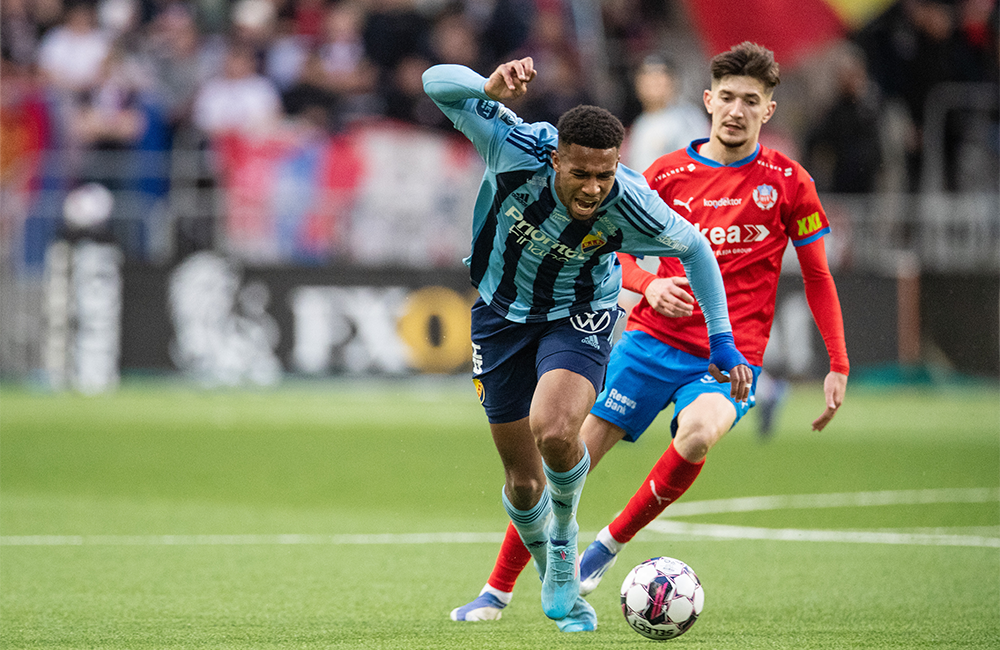 Hien poängräddare på tilläggstid i DIF:s kryss mot Helsingborg