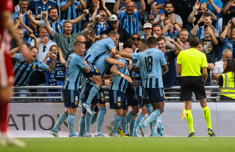 Enkelt, Djurgården – Joel Asoro tvåmålsskytt i nya 3-1-segern