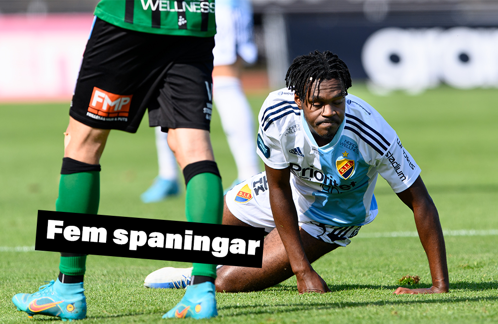 Sen kvittering räddade poäng – DIF upp i tillfällig serieledning