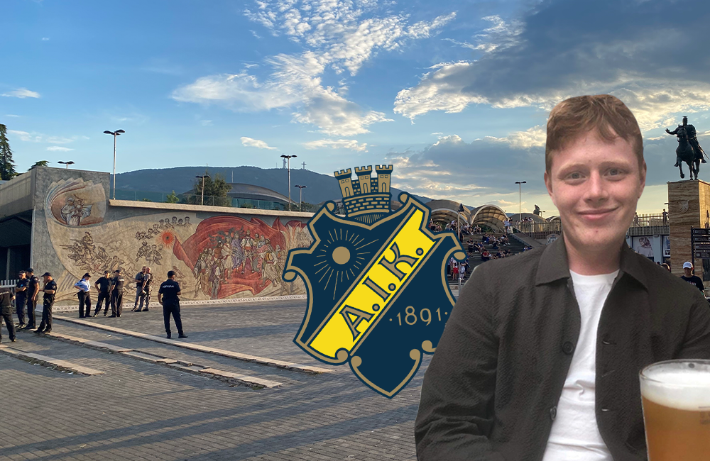 Skopjebloggen: Matchens dignitet syns i AIK:s mediastrategi