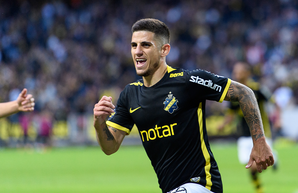 AIK skuggar topptrion – Stefanelli tvåmålsskytt i 4–0-segern