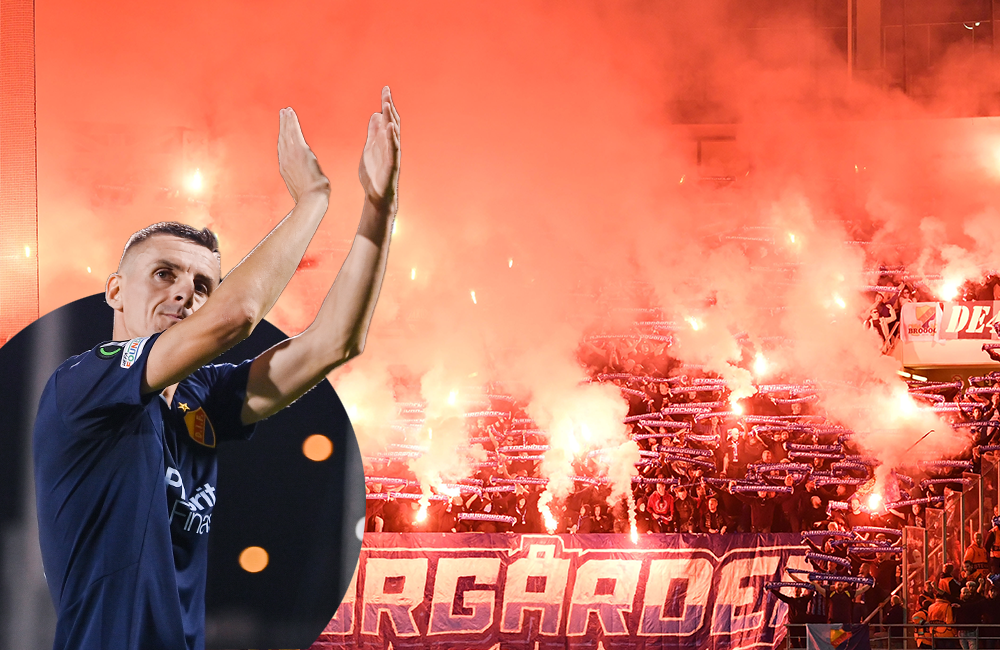 Haris Radetinac hyllar bortastödet: ”Det kändes som vår hemmaplan”