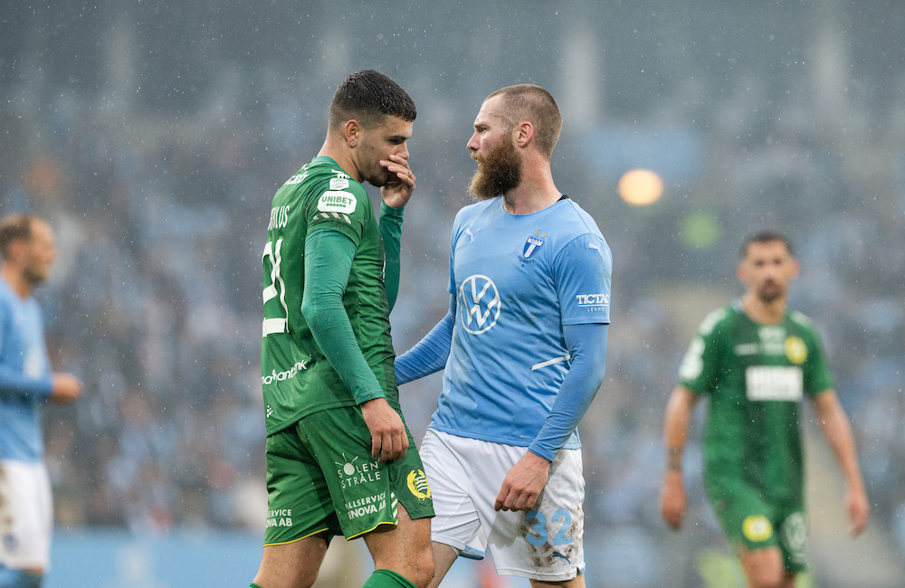 Kryss för Hammarby i Malmö – mållöst i regnet på Eleda stadion