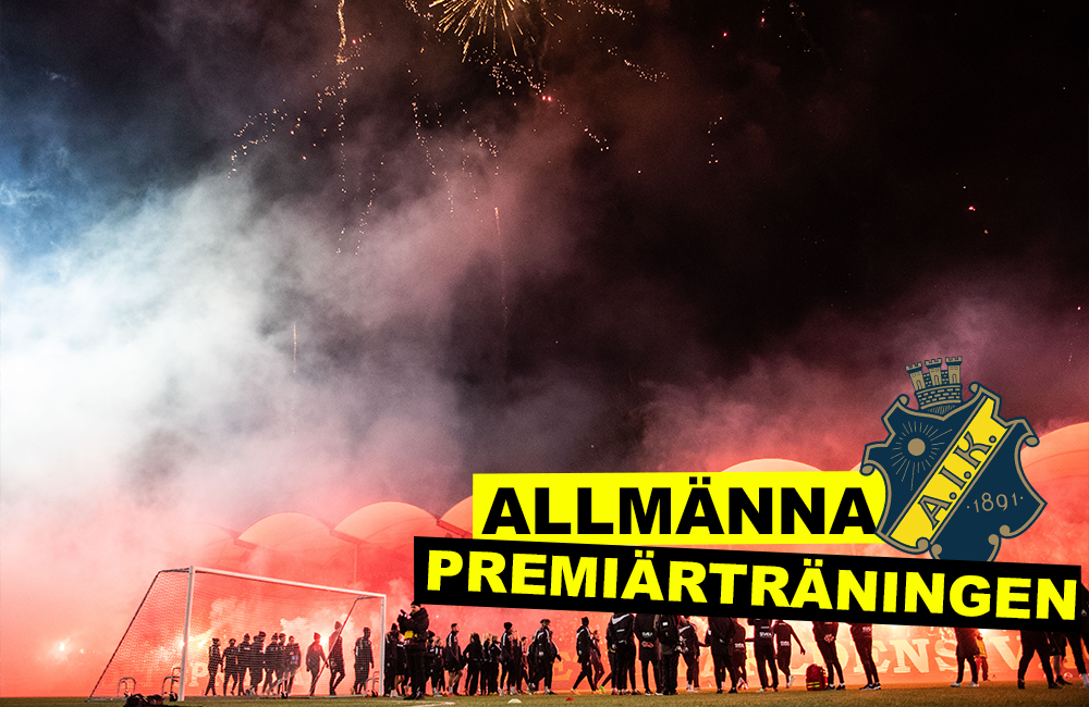 Nyårsafton kom sent till Solna – så var AIK:s premiärträning