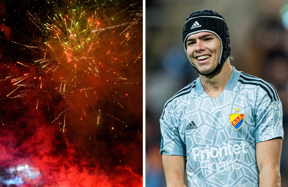 Fyrverkerier utanför DIF:s spelarhotell: ”Sov igenom allt”