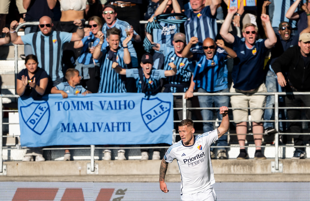 Stark insats av Djurgården – fick med sig en pinne av serieledarna