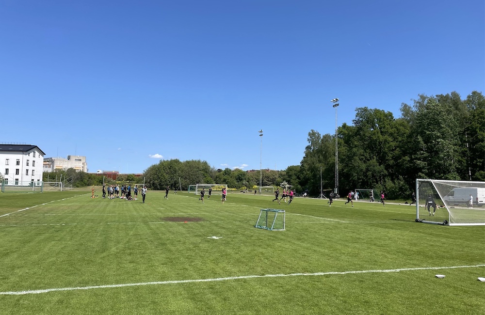 Träningsrapport från Karlberg: Faraj och Thill på spelhumör