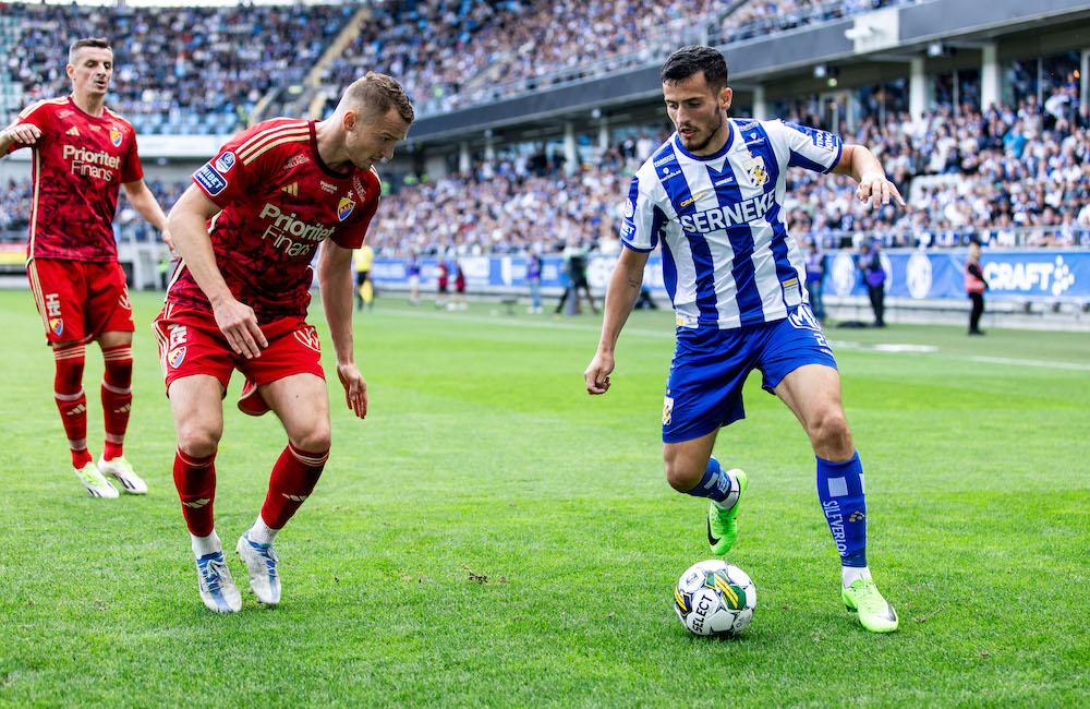 Plattmatch av Djurgården – förlust mot IFK Göteborg på bortaplan