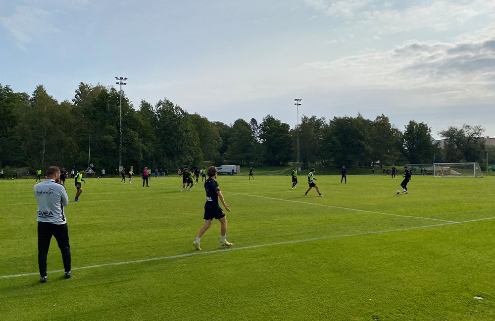 Fesshaie glänste för a-laget – så var internmatchen på Karlberg