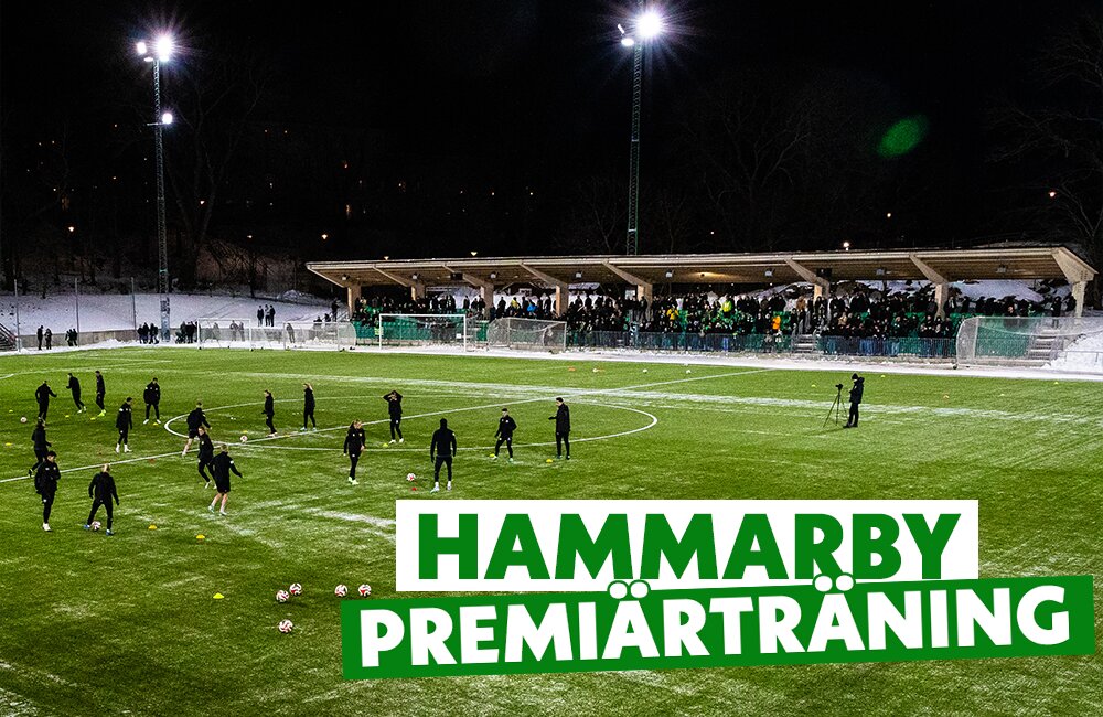Pyro och proteinpannkakor – så var Hammarbys premiärträning