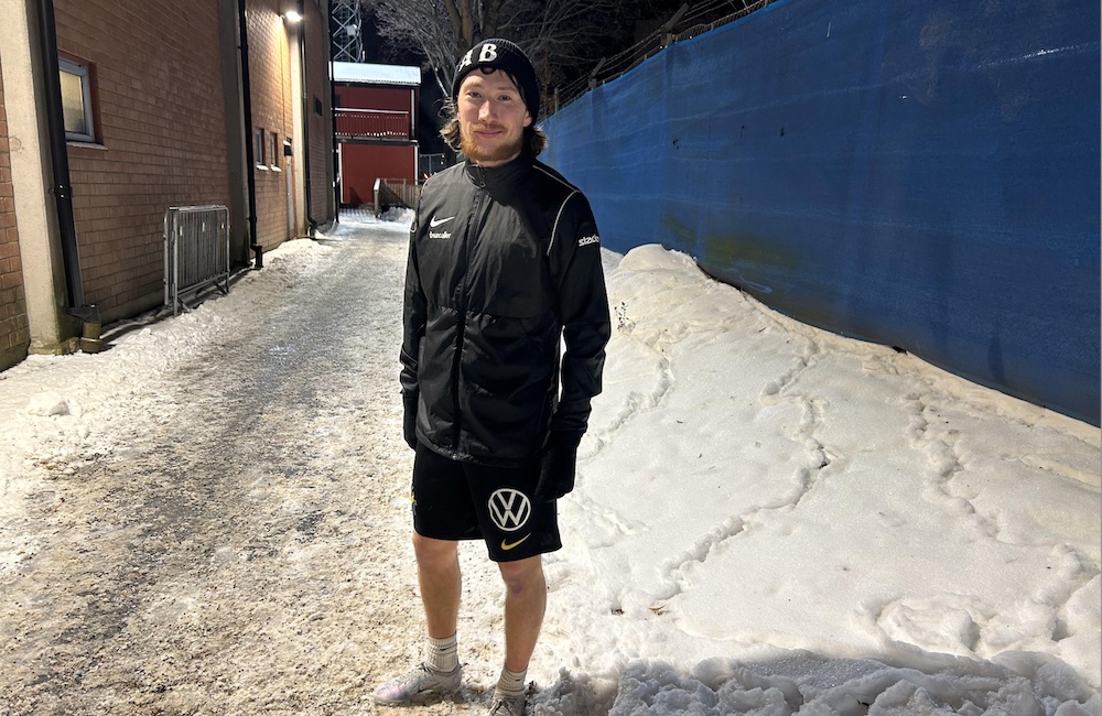 Björnström trotsade minusgraderna: ”Var relativt varmt”
