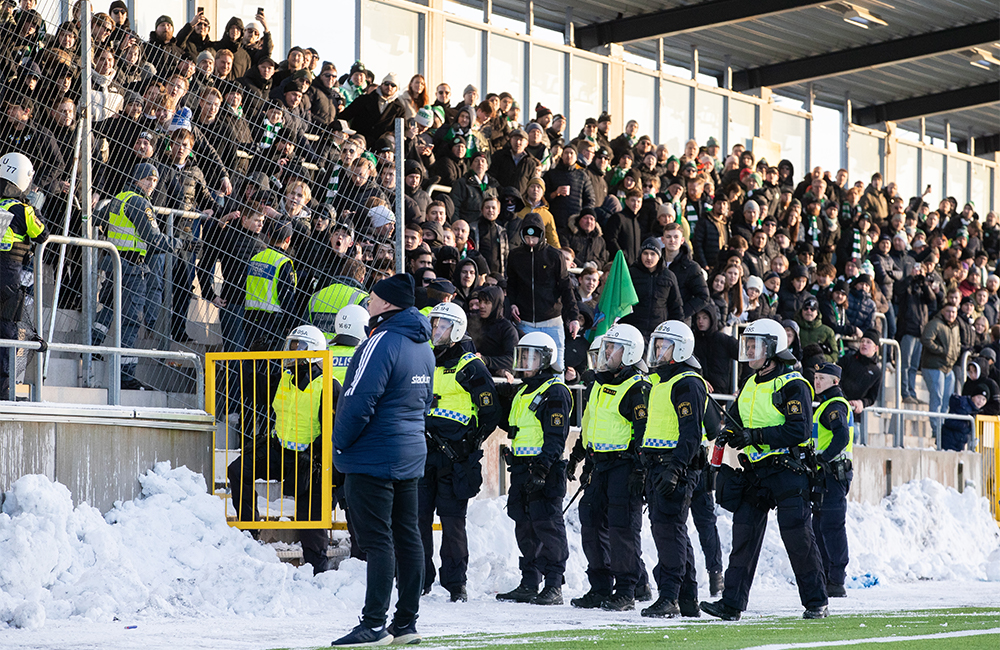 Chockbesked i Västerås – Djurgårdens träningsmatch avbryts