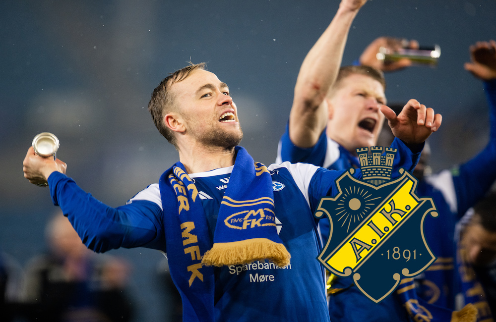 AIK värvar Martin Ellingsen från Molde: ”En glädjens dag”