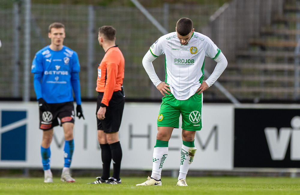 Plattmatch och dubbla skador – Hammarbys blytunga kväll