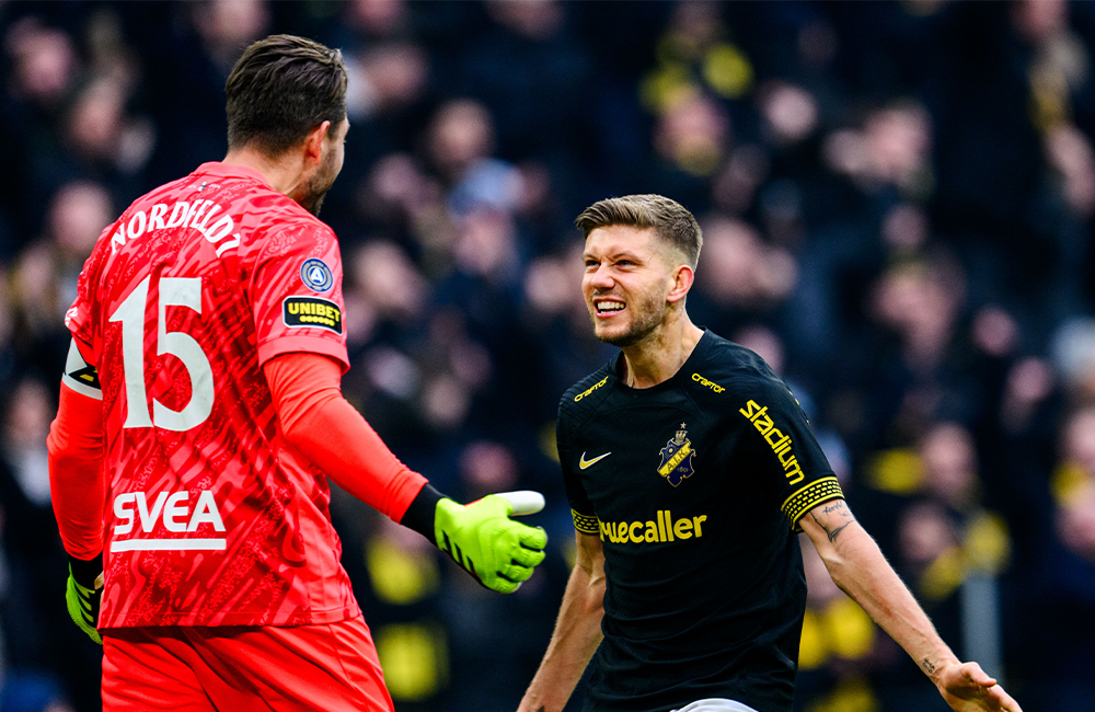 Två förändringar i AIK – Nordfeldt och Björnström in i startelvan