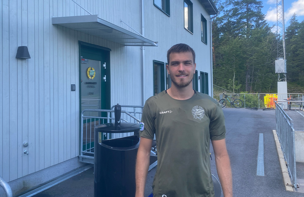 Pavle Vagic om Cagliari-ryktet: ”Väldigt nöjd i Hammarby”