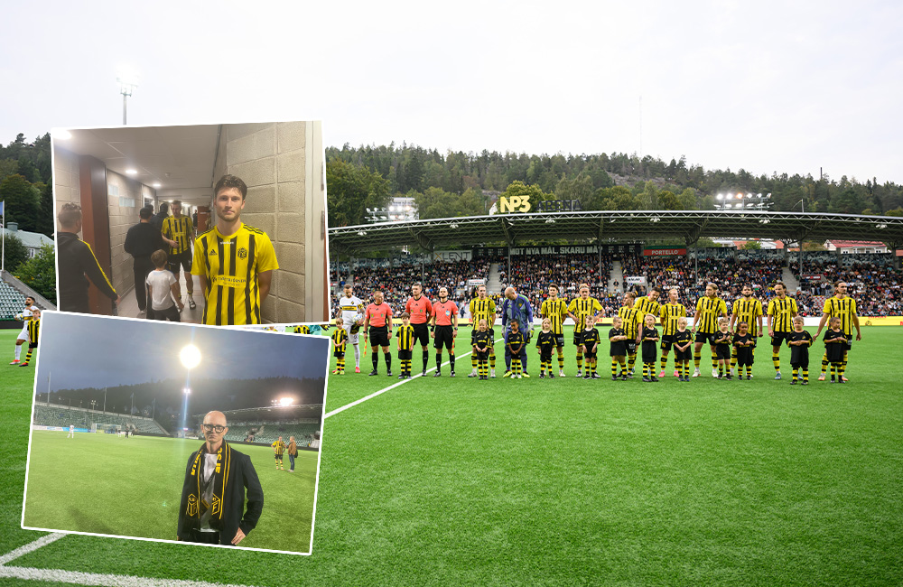 Publikfest i Sundsvall när AIK kom till stan: ”Vi drog vinstlotten”