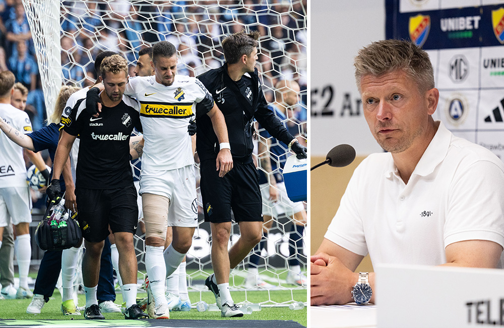 AIK optimistiska om Besirovic: ”Det ser inte allvarligt ut”