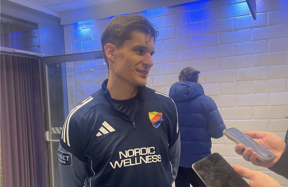 Nino Zugelj: ”Gulliksen sa att supportrarna är galna här”