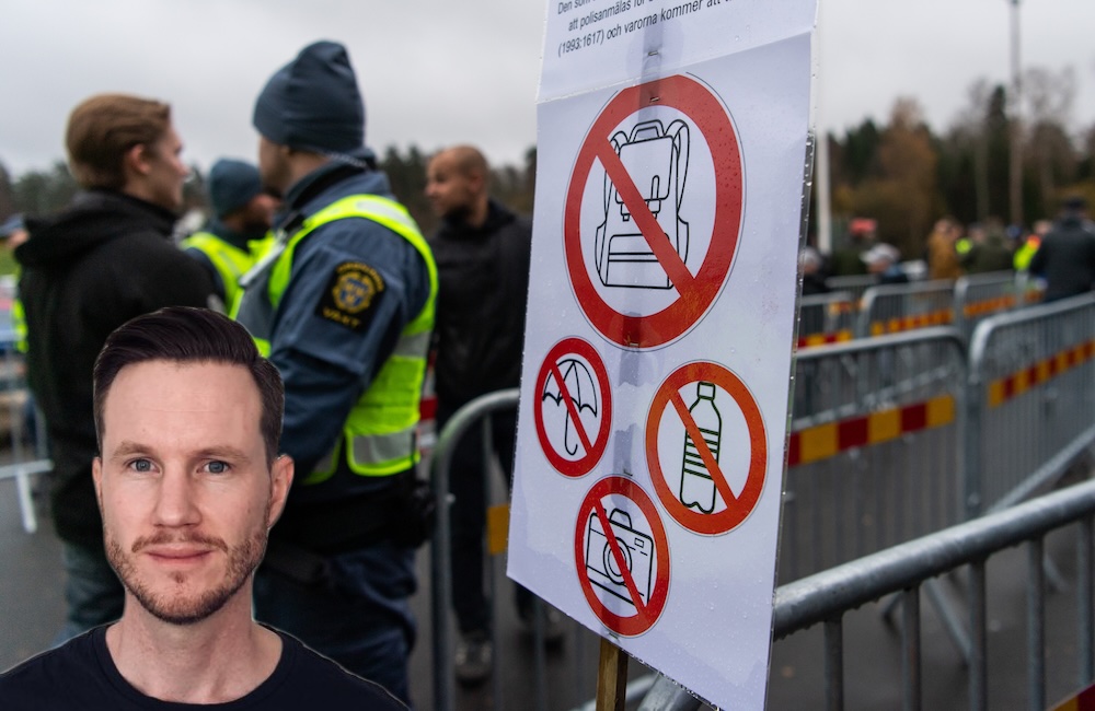 Oskar Månsson: Svensk fotboll borde driva opinion mot väskförbudet