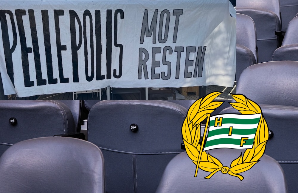 Protestbanderoll plockades ned av polis: ”Väldigt provocerande”