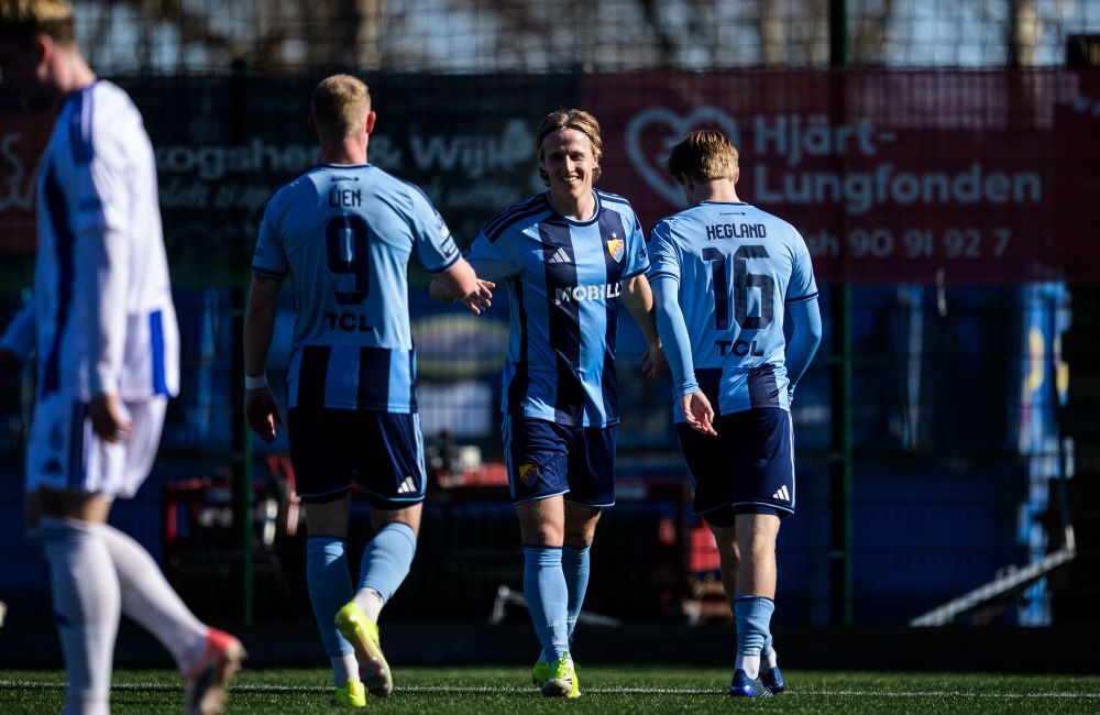 Fyra olika målskyttar när Djurgården vann genrepet mot HJK