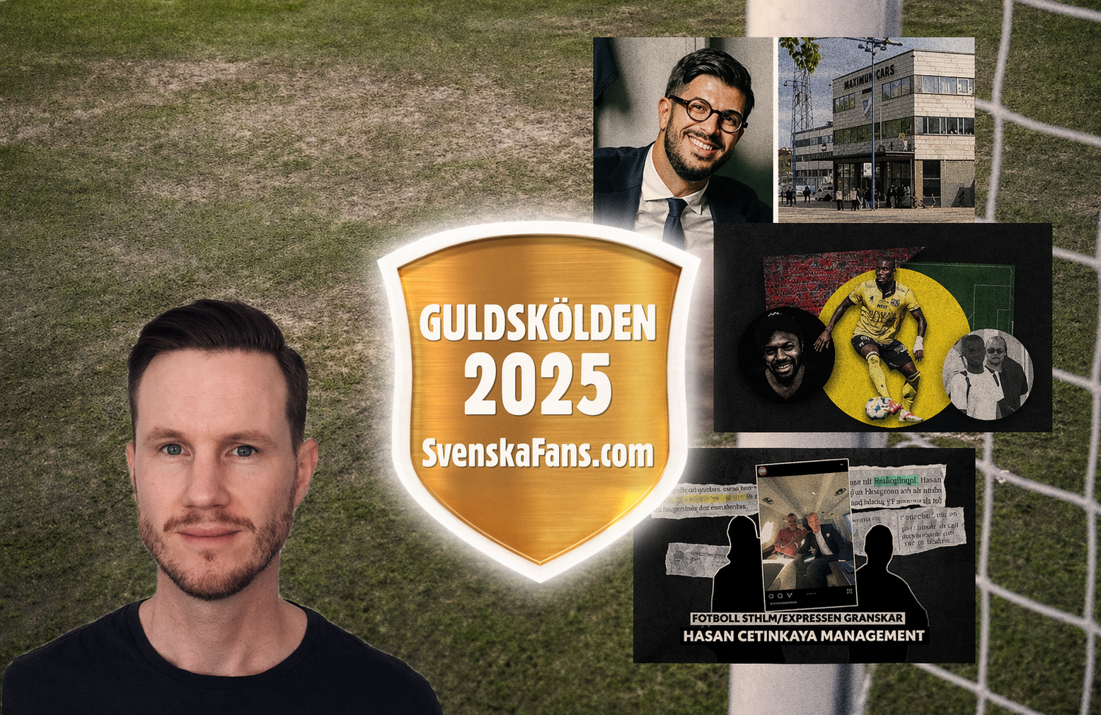 Dubbla Guldsköldar till Fotboll Sthlm – prisas för agentgranskningarna