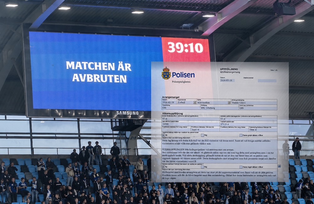 Polisen anmäler blåljussabotage: ”Blev fysiskt bortknuffade”
