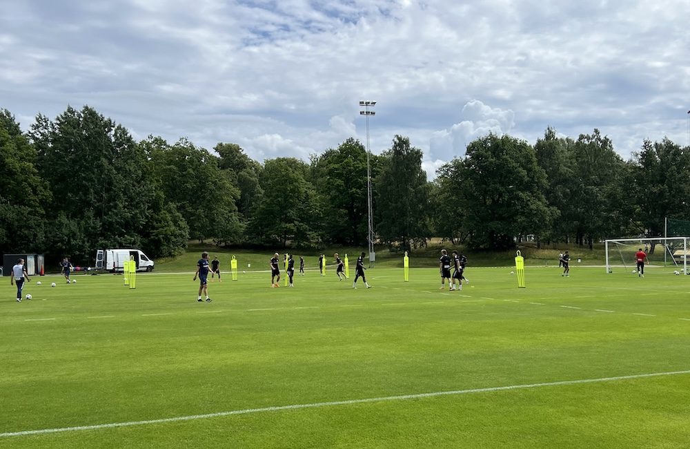 Träningsrapport från Karlberg: Ellingsen i full träning