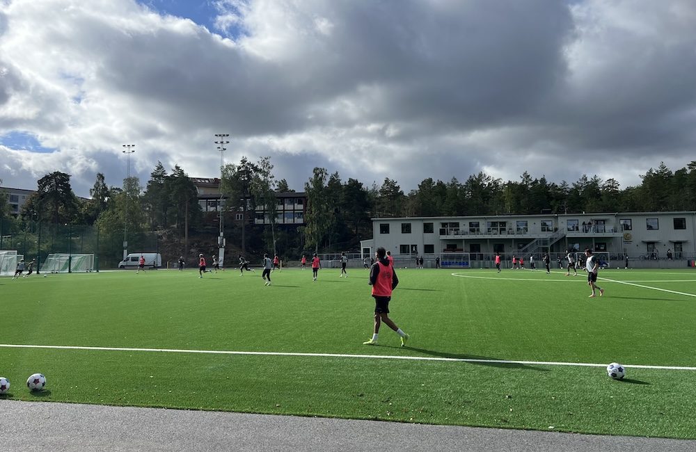 Träningsrapport från Årsta: Boudri kan göra comeback i helgen