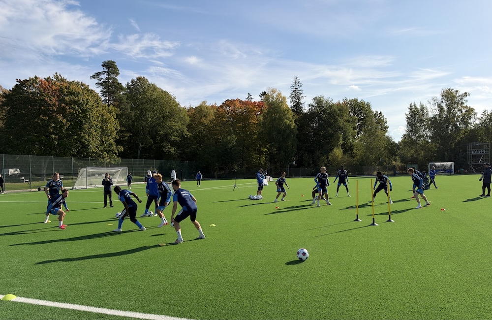 Träningsrapport från Kaknäs: DIF testar nigeriansk duo