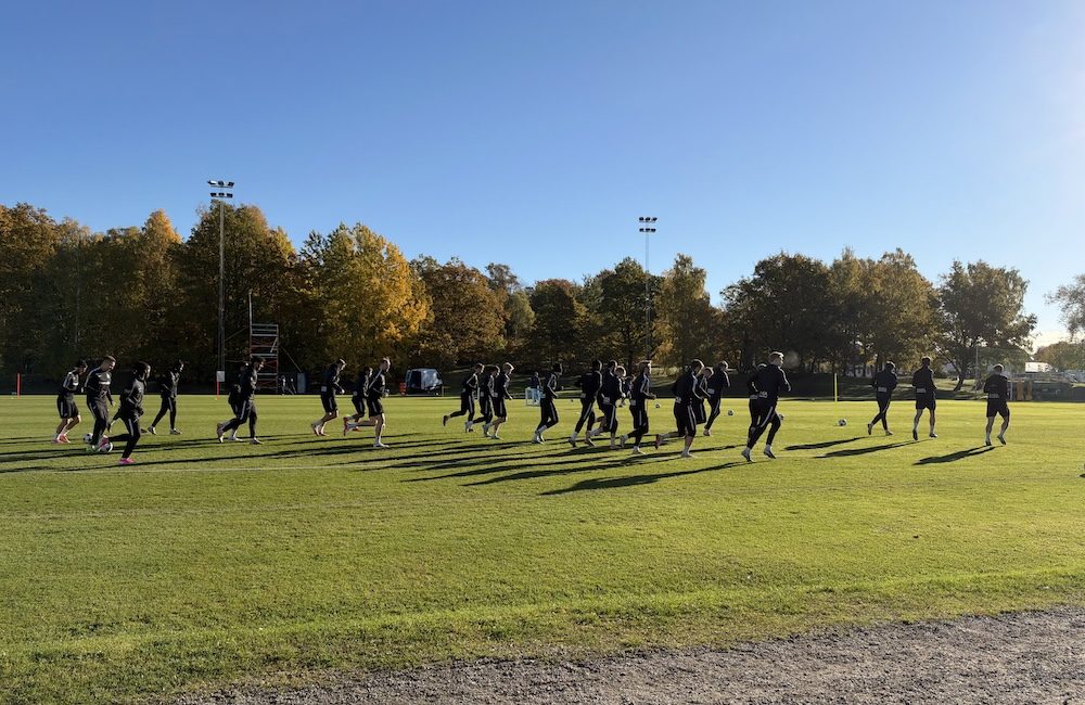 Träningsrapport Karlberg: Expert på plats för att ta prover